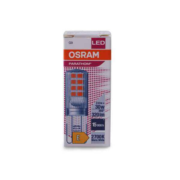 Osram 1.9W 200Lumen G9 LED Bulb Warm White Pan Home Furnishings